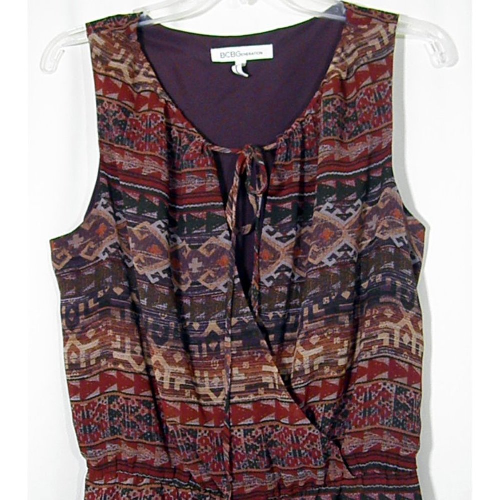 BCBG multi Color Crossover Romper - Picture 5 of 7